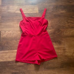 Red Romper size- medium